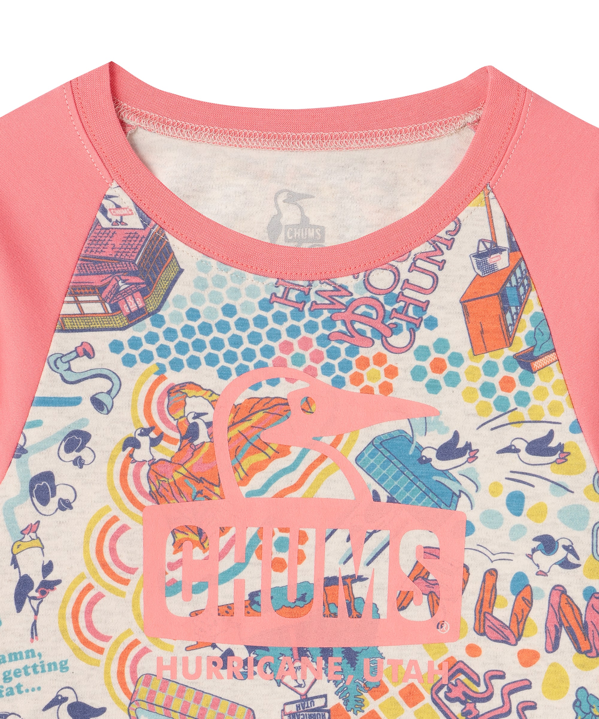Kids Patterned L/S T-Shirt|CHUMS(チャムス)|アウトドアファッション