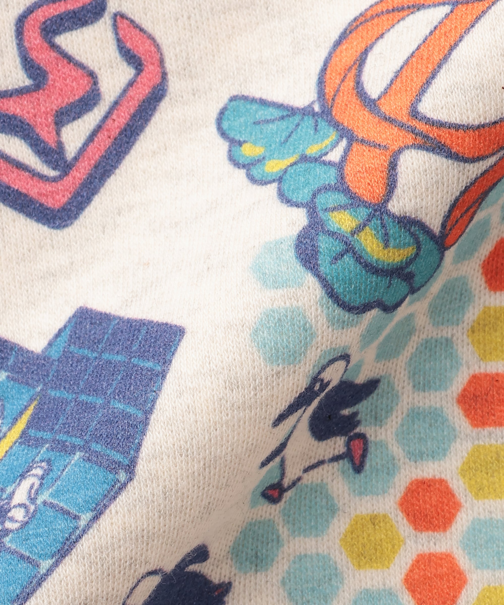 Kids Patterned L/S T-Shirt|CHUMS(チャムス)|アウトドアファッション