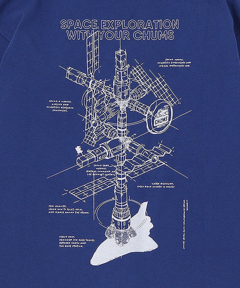 Kids Space Dock L/S T-Shirt|CHUMS(チャムス)|アウトドアファッション