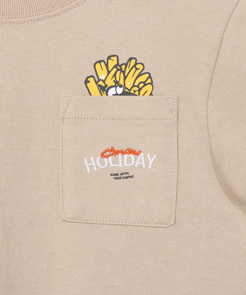 Kids Anti-Bug Fast Food Pocket T-Shirt|CHUMS(チャムス)|アウトドア