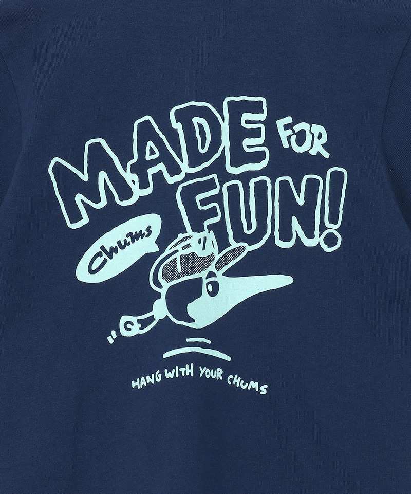Kids Made for Fun! Pocket T-Shirt|CHUMS(チャムス)|アウトドア