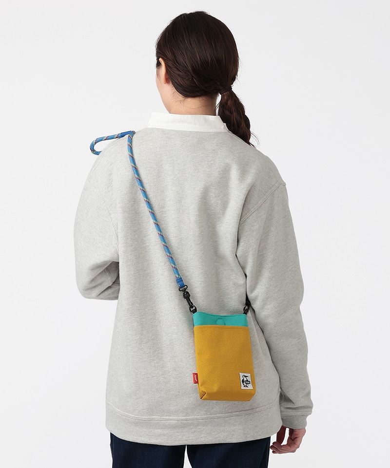 Rope Shoulder Pouch Sweat Nylon|CHUMS(チャムス)|アウトドア Rope Shoulder Pouch Sweat Nylon|CHUMS(チャムス)|アウトドア