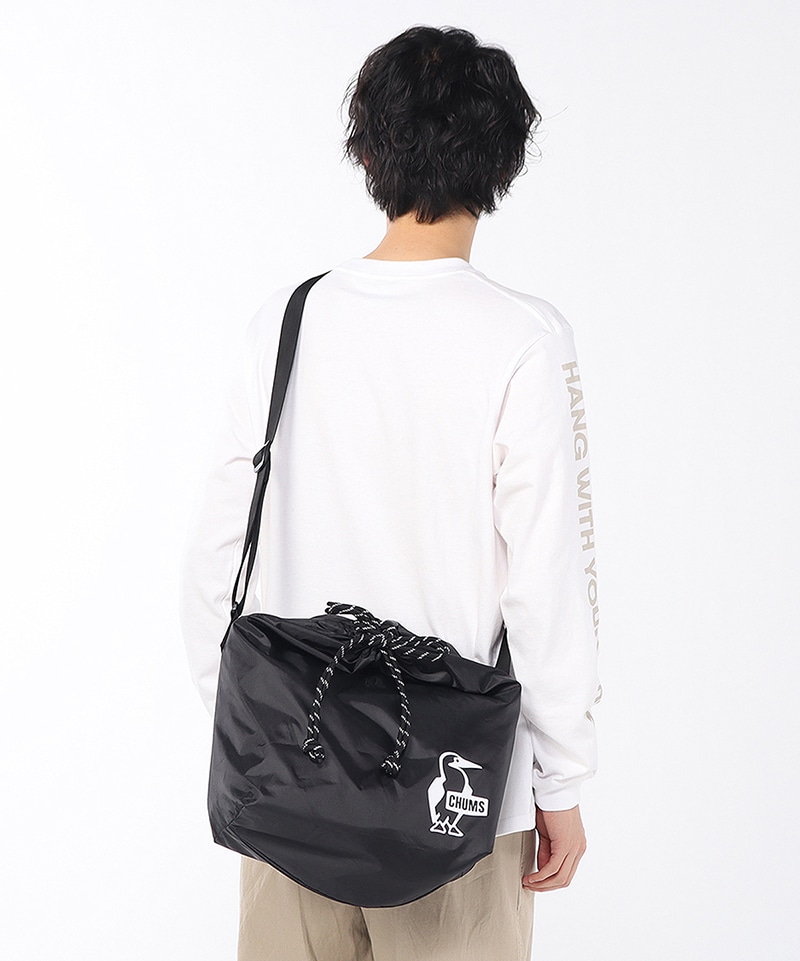 Easy-Go Drawstring Reversible Shoulder Bag|CHUMS(チャムス