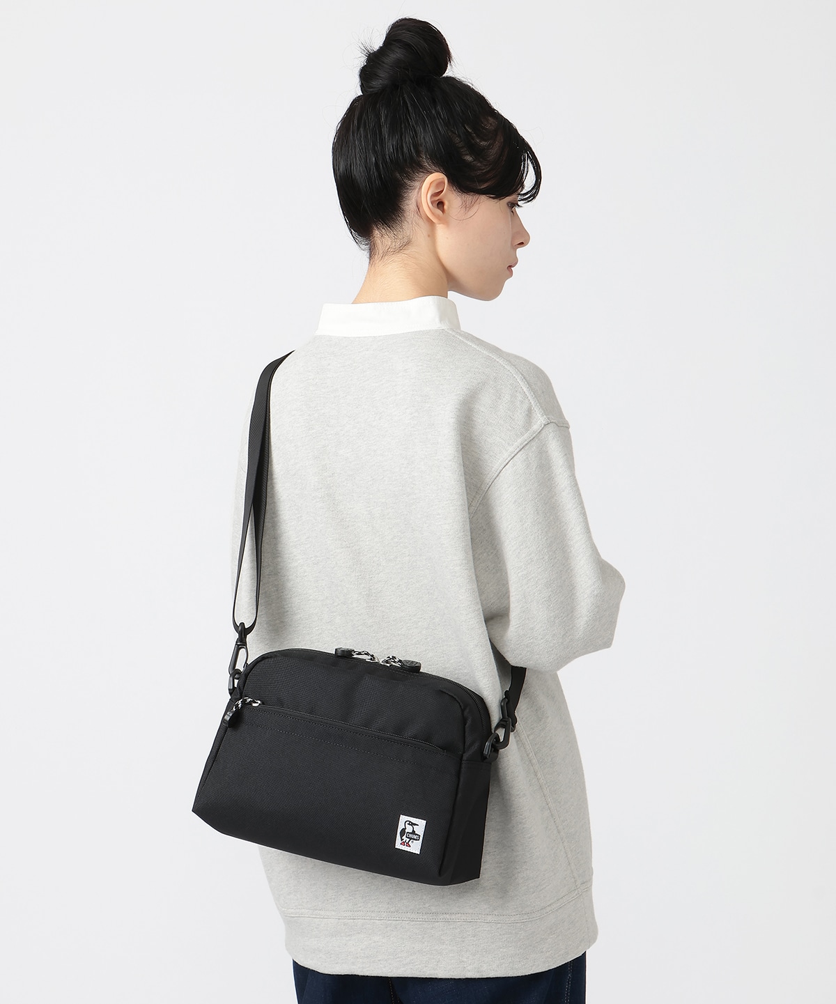 Recycle Small Trapezoid Shoulder Bag|CHUMS(チャムス)|アウトドア
