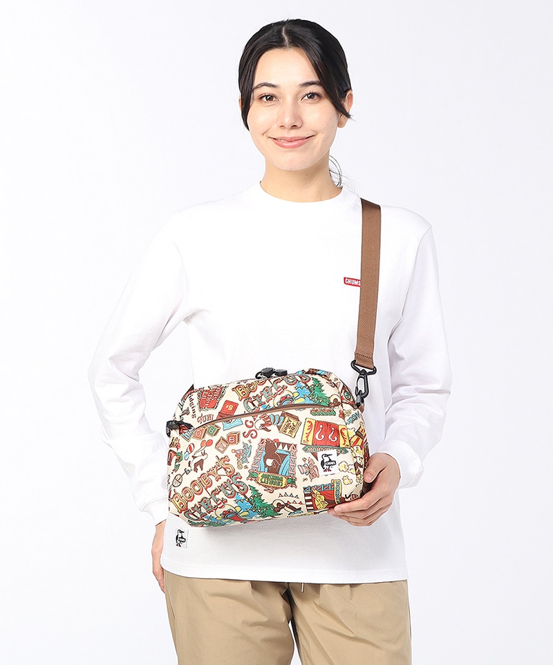 Recycle Small Trapezoid Shoulder Bag|CHUMS(チャムス)|アウトドア