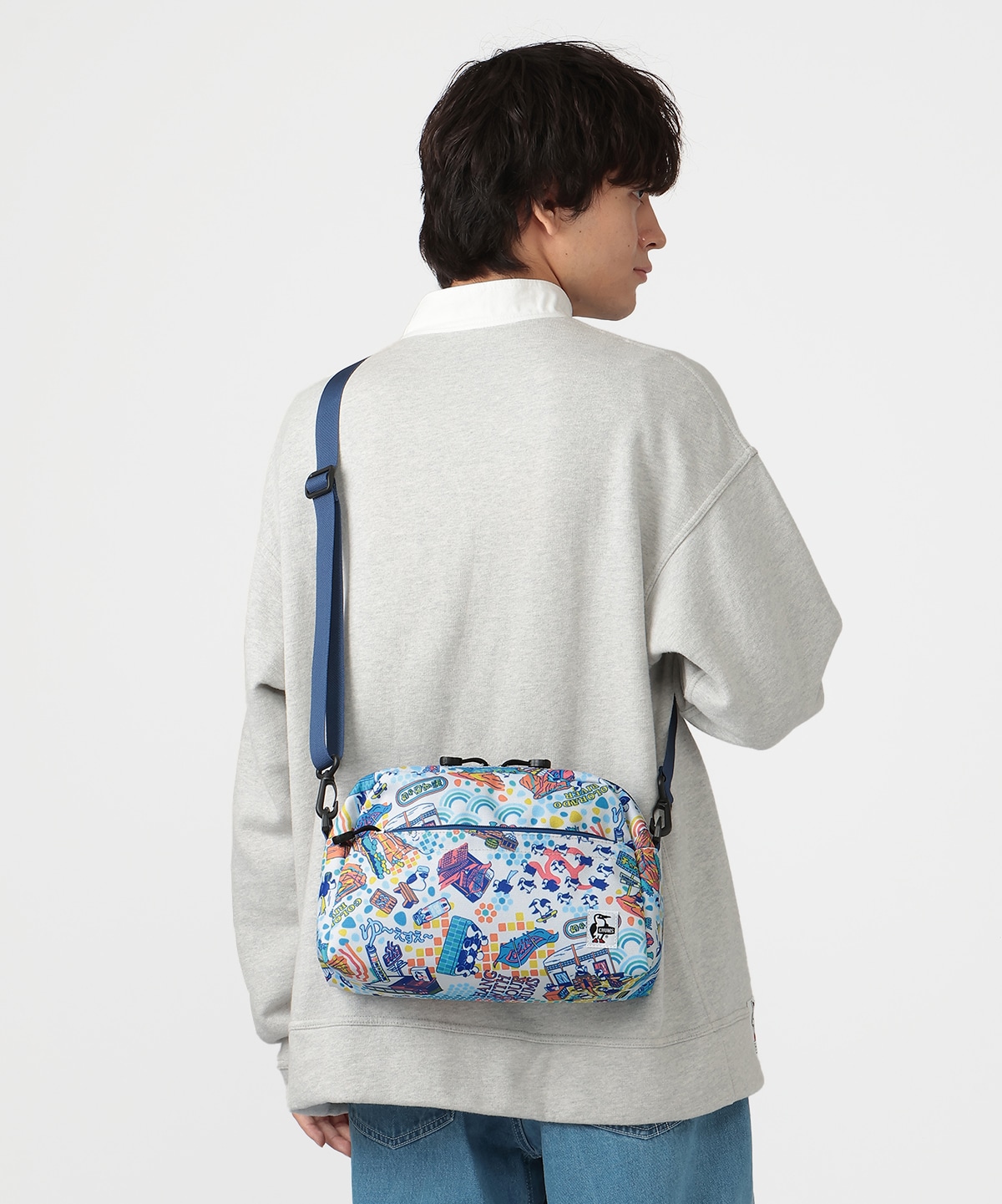 Recycle Small Trapezoid Shoulder Bag|CHUMS(チャムス)|アウトドア