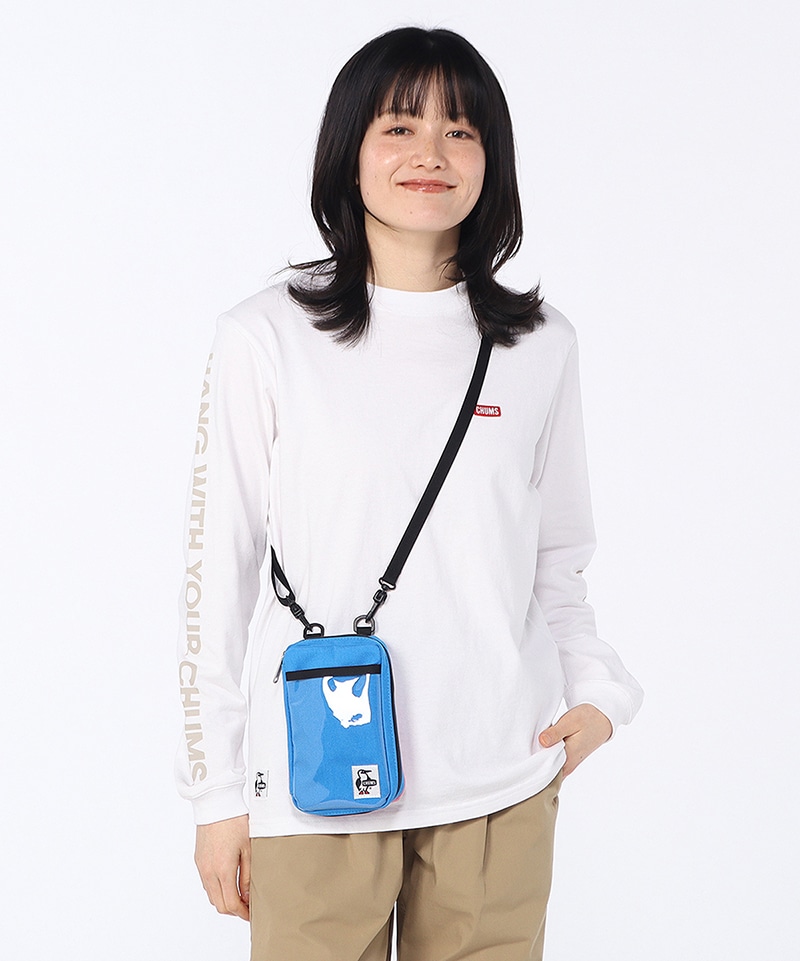 RV Smart Phone Shoulder Bag Sweat Nylon|CHUMS(チャムス)|アウトドア