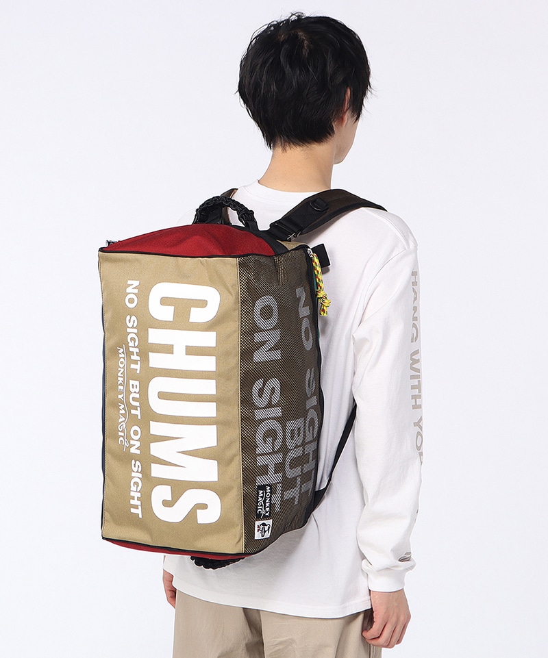 26 Monkey Magic Mesh Pocket Small Boston 35|CHUMS(チャムス