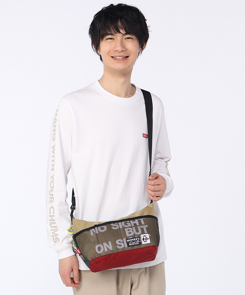 26 Monkey Magic Mesh Pocket Collect Shoulder Bag|CHUMS(チャムス