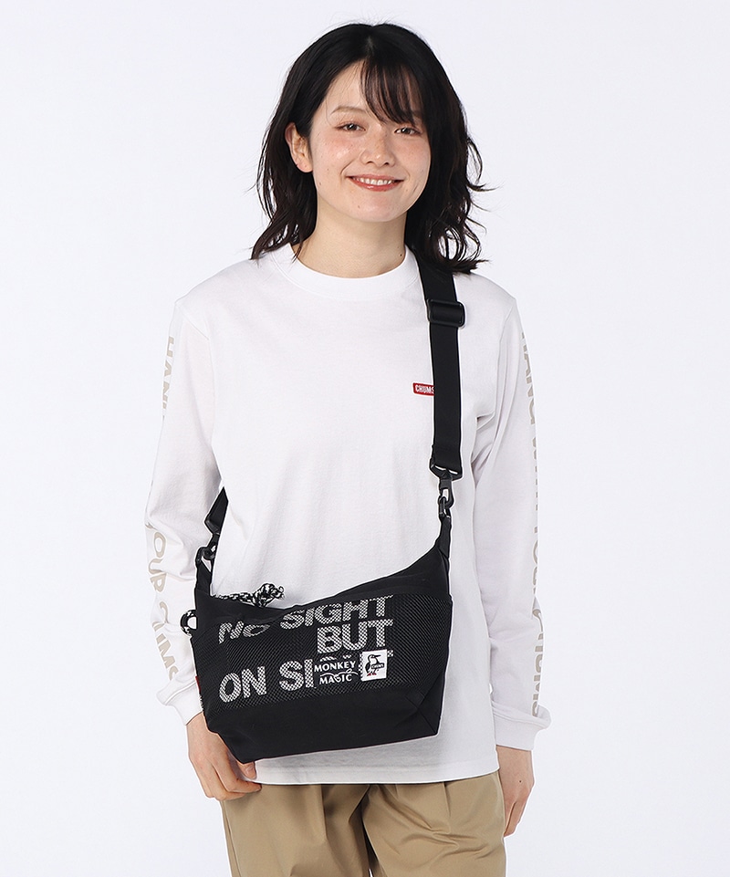 26 Monkey Magic Mesh Pocket Collect Shoulder Bag|CHUMS(チャムス