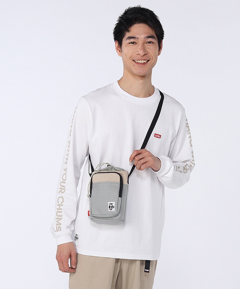 Bottle Sling Shoulder Bag Sweat Nylon|CHUMS(チャムス)|アウトドア