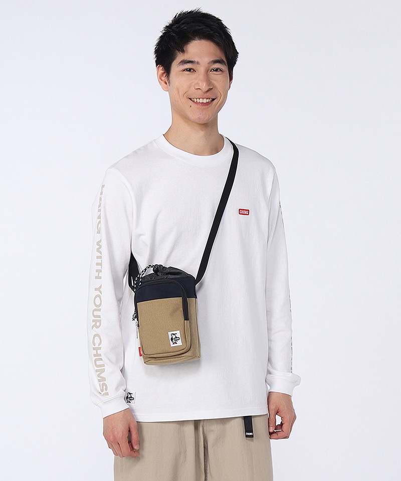 Bottle Sling Shoulder Bag Sweat Nylon|CHUMS(チャムス)|アウトドア