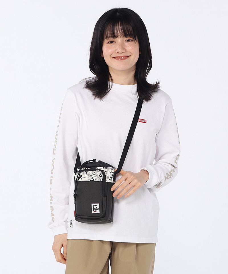 Bottle Sling Shoulder Bag Sweat Nylon|CHUMS(チャムス)|アウトドア
