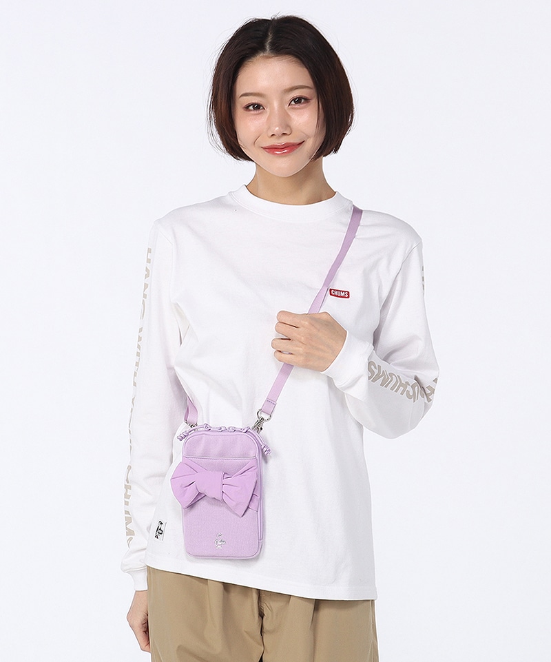 Girly Ribbon Smart Phone Shoulder Bag|CHUMS(チャムス)|アウトドア