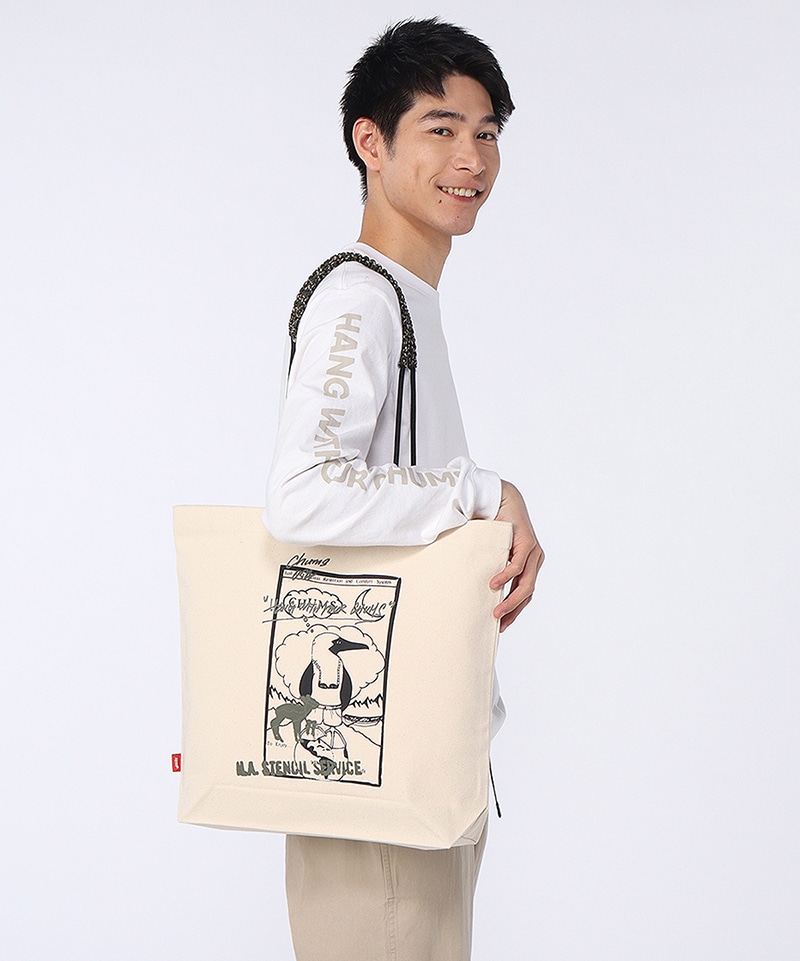 守矢努 Canvas Rope Tote Bag|CHUMS(チャムス)|アウトドアファッション