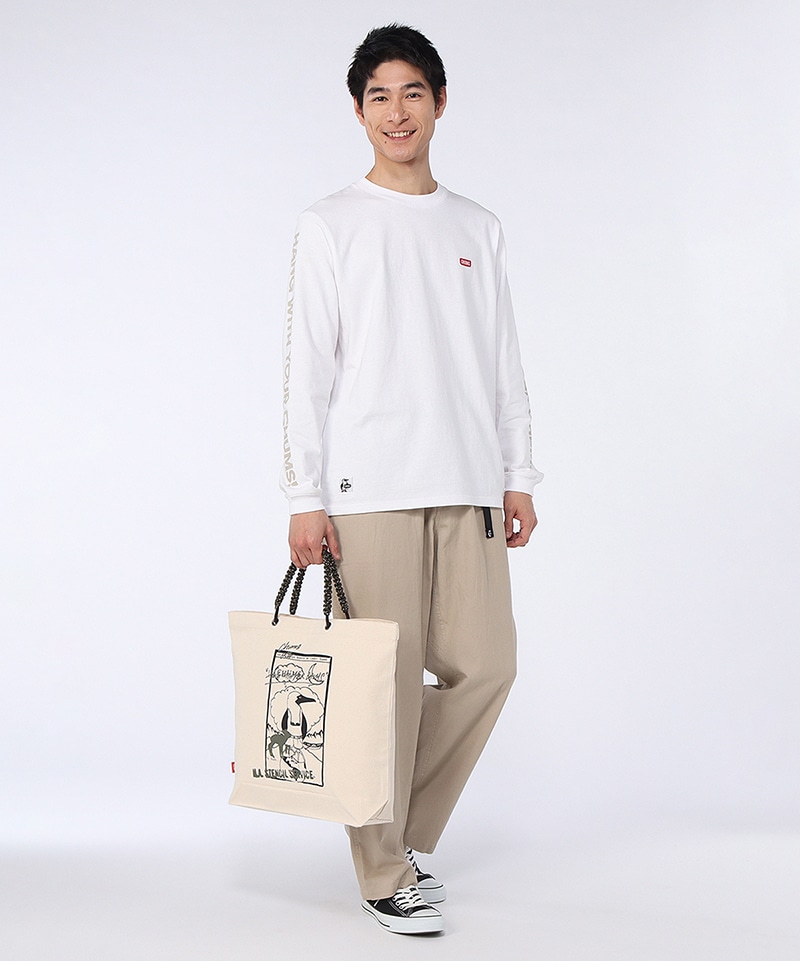 守矢努 Canvas Rope Tote Bag|CHUMS(チャムス)|アウトドアファッション