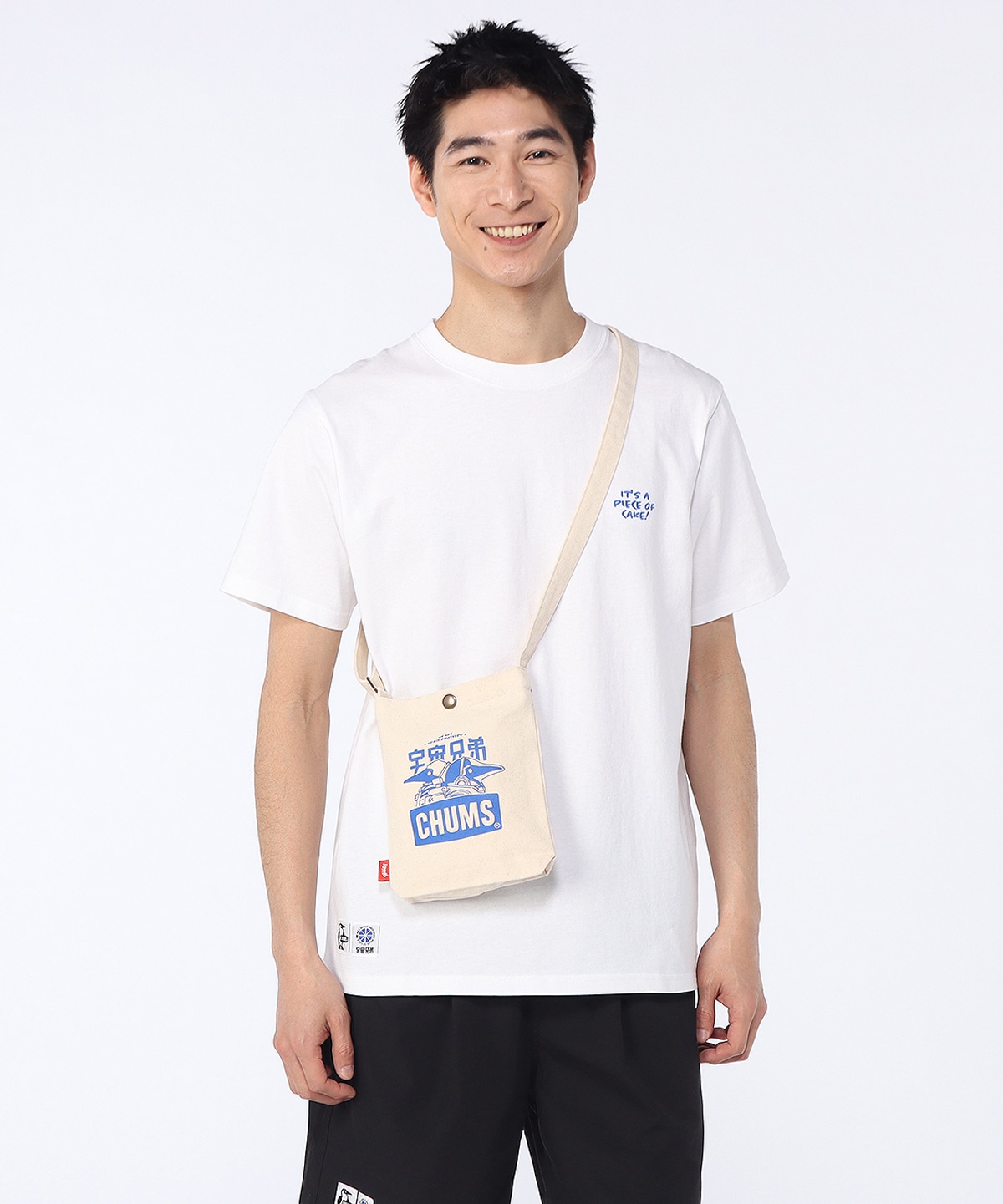 限定】CHUMSx宇宙兄弟 Canvas Mini Shoulder|CHUMS(チャムス