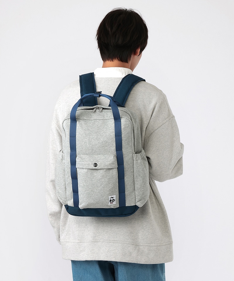 Square Day Pack Sweat Nylon|CHUMS(チャムス)|アウトドアファッション