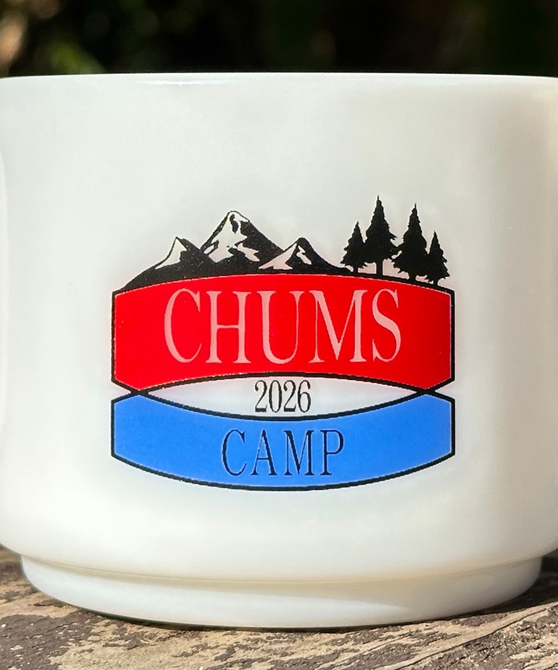 受注生産販売／1月頃発送予定】CHUMS CAMP 2026 Limited Milk Glass