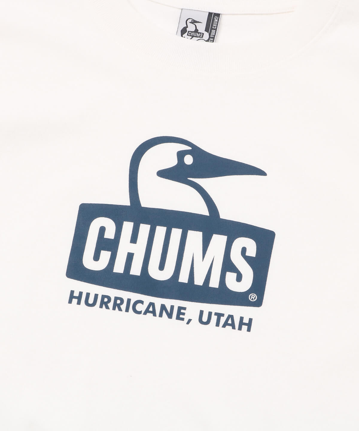 Booby Face L/S T-Shirt/ブービーフェイスロングスリーブTシャツ(ロンT/ロングTシャツ)(M H/Gray ×Purple):  トップス|CHUMS(チャムス)|アウトドアファッション公式通販