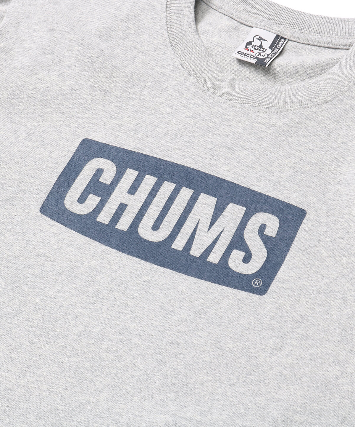 CHUMS Logo L/S T-Shirt/チャムスロゴロングスリーブTシャツ(ロンT/ロングTシャツ)(M H/Gray×Navy): トップス| CHUMS(チャムス)|アウトドアファッション公式通販 CHUMS Logo L/S T-Shirt/チャムスロゴロングスリーブTシャツ(ロンT/ロングTシャツ)(M H/Gray×Navy): トップス| CHUMS(チャムス)|アウトドアファッション公式通販