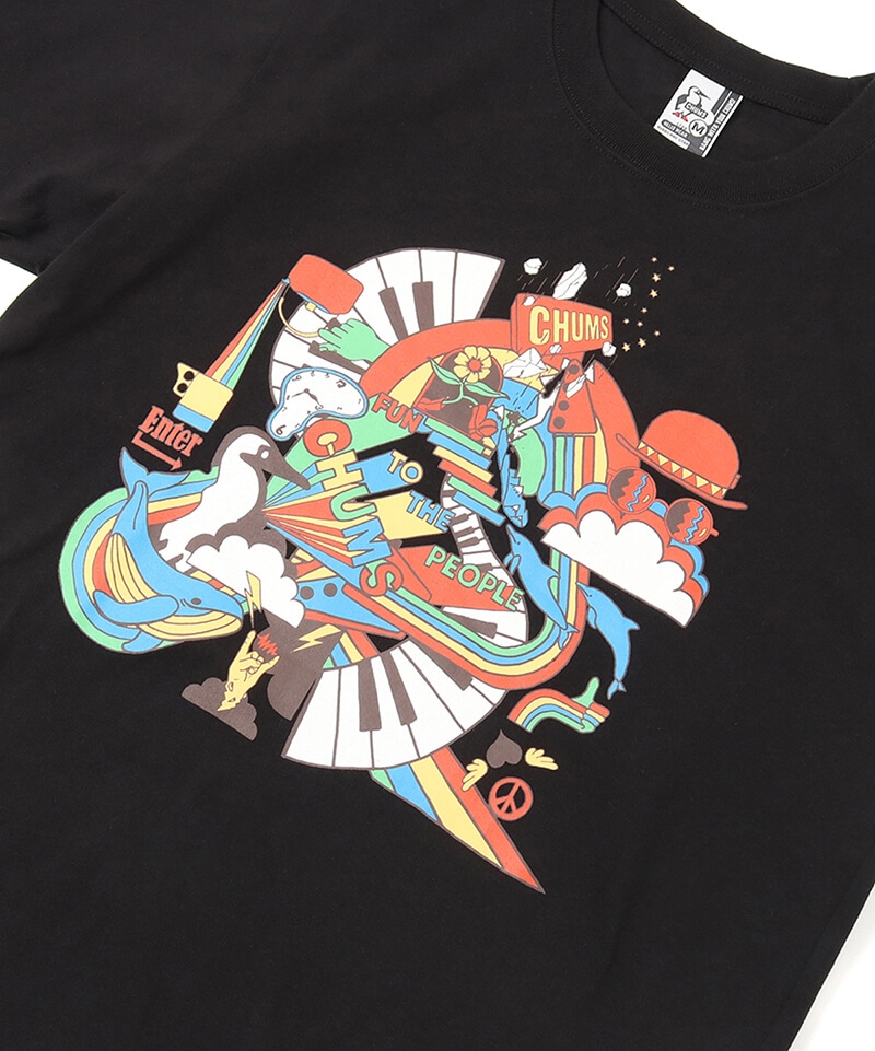 CHUMS Rainbow Islands T-Shirt(チャムスレインボーアイランドTシャツ(トップス/Tシャツ))