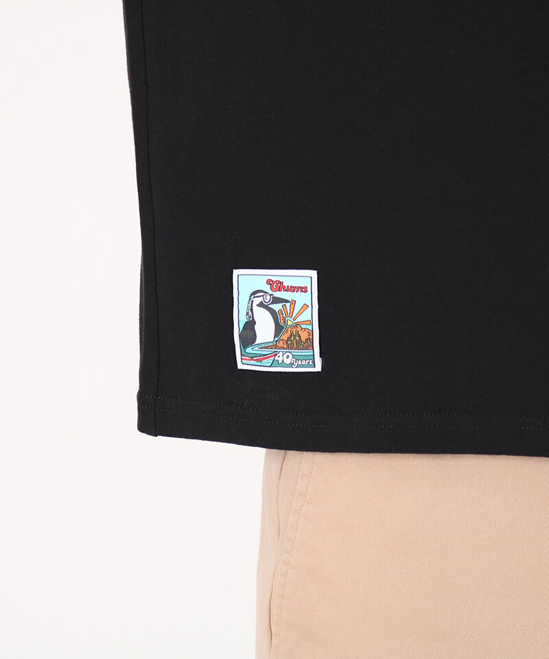 40 Years CHUMS Logo L/S T-Shirt(【40周年限定】40イヤーズチャムスロゴロングスリーブTシャツ(ロンT/ロングTシャツ))