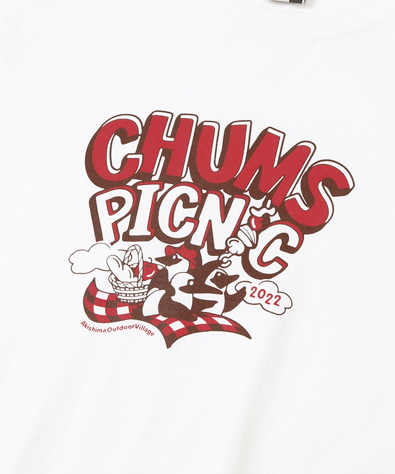 CHUMS PICNIC 2022 T-Shirt(【限定】チャムスピクニック2022Tシャツ(トップス/Tシャツ))