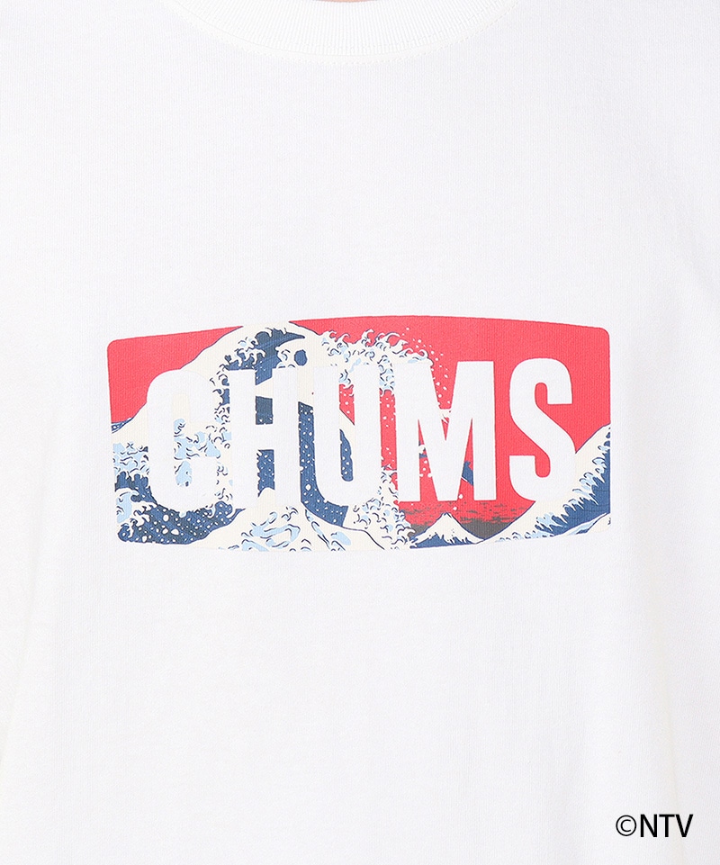 【限定】CHUMS x 葛飾北斎 浪裏 T-Shirt(【限定】CHUMS x 葛飾北斎 浪裏Tシャツ(トップス/Tシャツ))