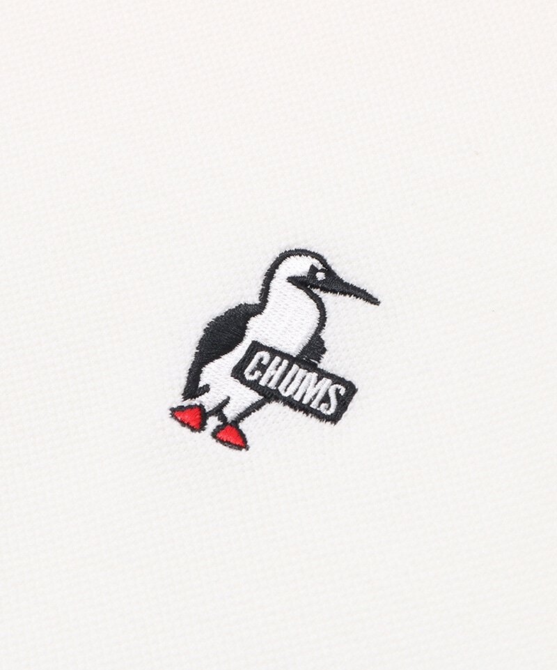 Booby Pique T Shirt ブービーピケtシャツ Tシャツ トップス M White トップス Chums チャムス アウトドアファッション公式通販