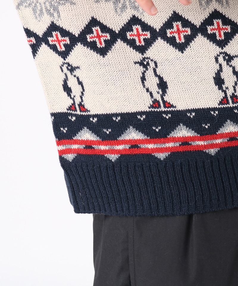 Booby Snow Knit Crew Top/ブービースノーニットクルートップ(ニット