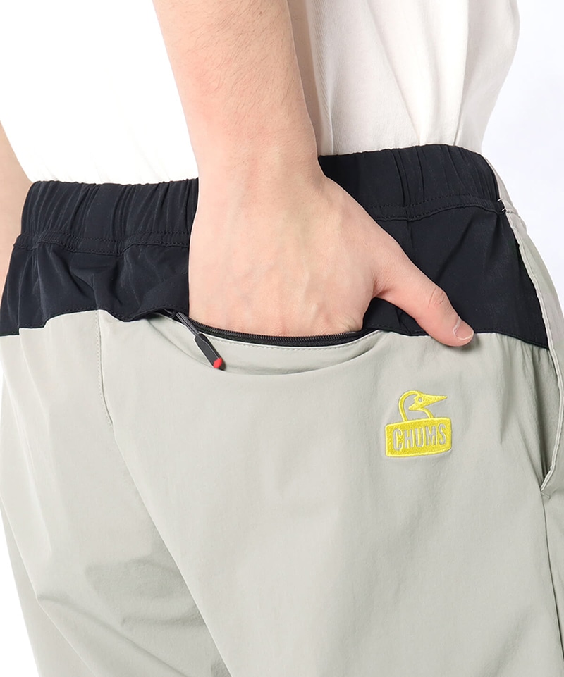 Airtrail Stretch CHUMS Cropped Pants/【限定】エアトレイルストレッチチャムスクロップドパンツ(クロップドパンツ｜ボトムス)(M  Gray): パンツ｜オールインワン|CHUMS(チャムス)|アウトドアファッション公式通販