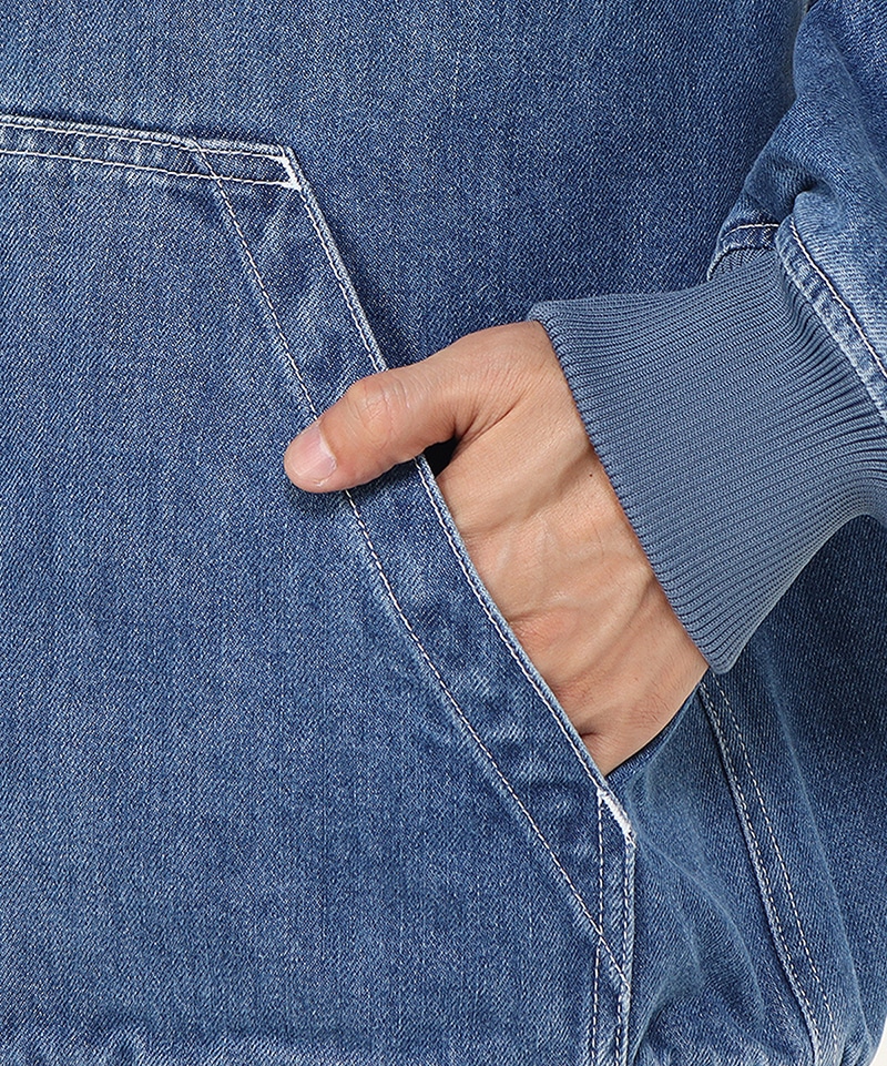 Warm Denim Parka(ウォームデニムパーカー(デニムジャケット|アウター))