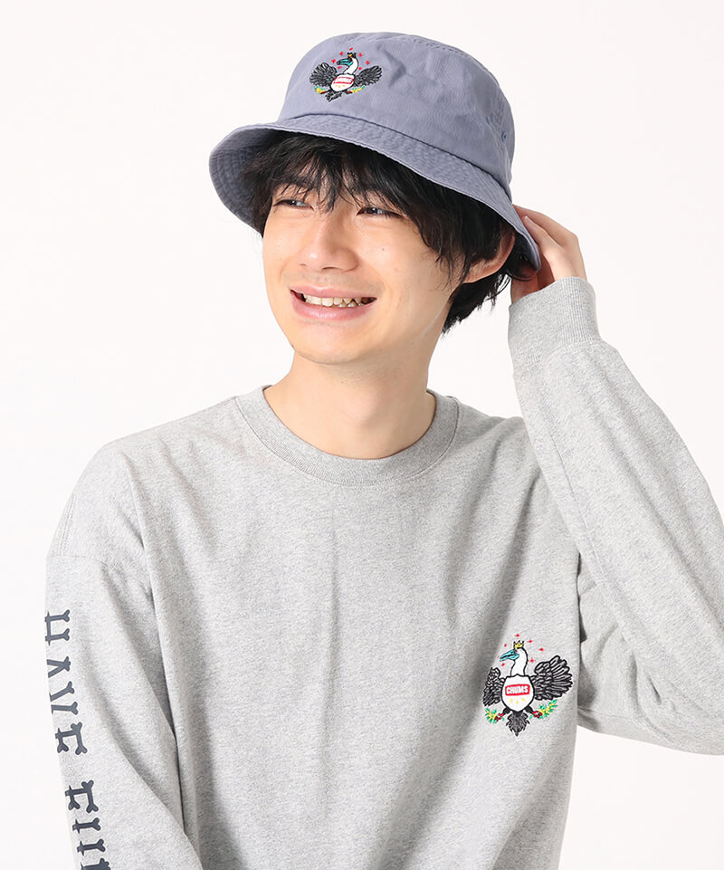 BSC Emblem Bucket Hat/BSCエンブレムバケットハット(帽子｜ハット)(Free Black): 帽子|CHUMS(チャムス )|アウトドアファッション公式通販