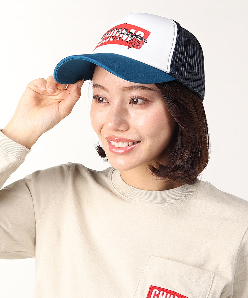 CHUMS Trucker Cap/チャムストラッカーキャップ(帽子｜キャップ)(Free 