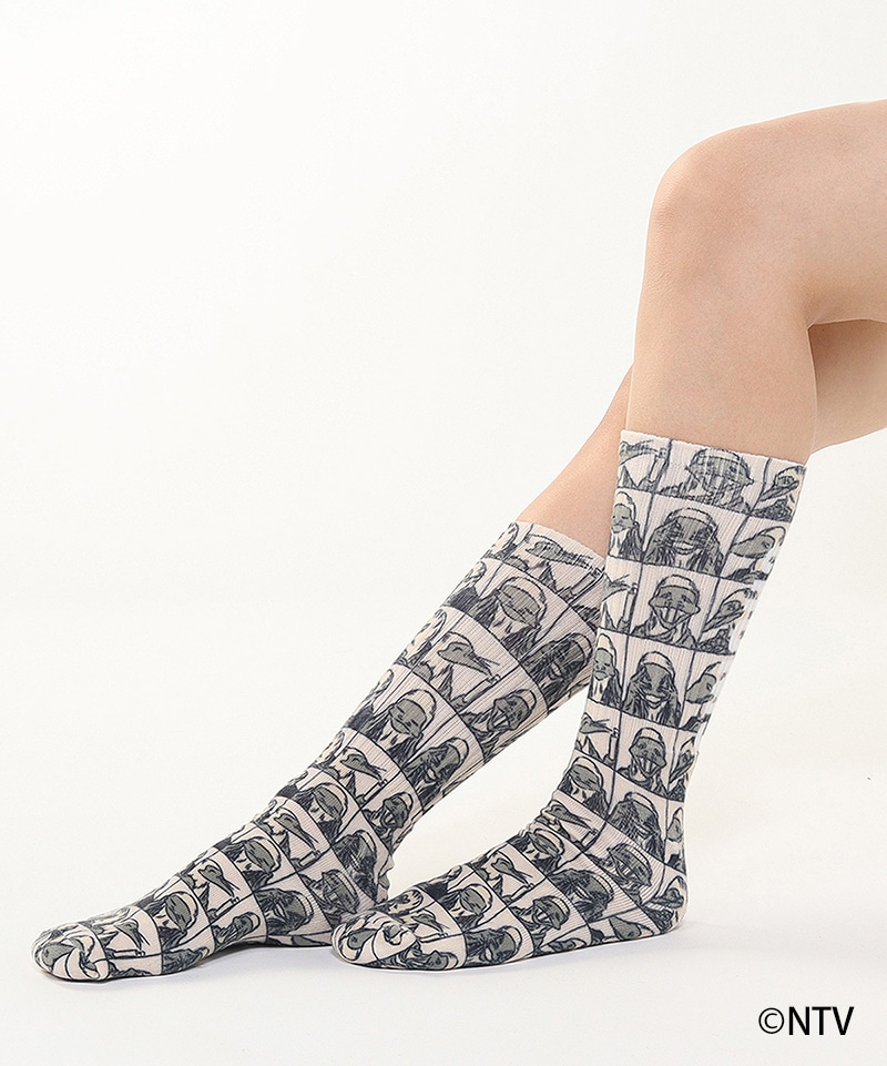 限定】CHUMS x 葛飾北斎 漫画 Socks/【限定】CHUMS x 葛飾北斎