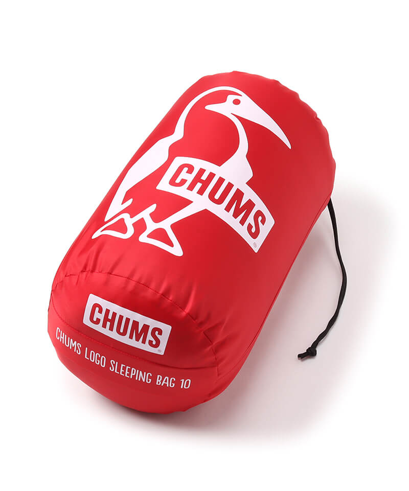CHUMS Logo Sleeping Bag 10/チャムスロゴスリーピングバッグ10(シュラフ｜寝袋)(Free Red):  キャンプ用品CHUMS(チャムス)|アウトドアファッション公式通販