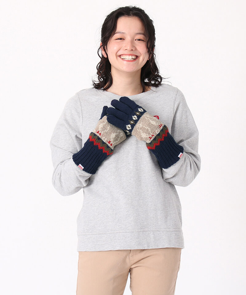 Booby Nordic Knit Glove(ブービーノルディックニットグローブ(手袋｜ミトン))