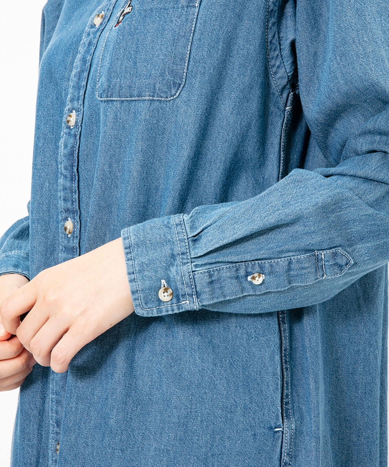 Denim Shirts One Piece デニムシャツワンピース ワンピース シャツ Womens M Lt Indigo ワンピース スカート Chums チャムス アウトドアファッション公式通販 Denim Shirts One Piece デニムシャツワンピース ワンピース シャツ Womens M Lt Indigo ワンピース スカート Chums チャムス アウトドアファッション公式通販