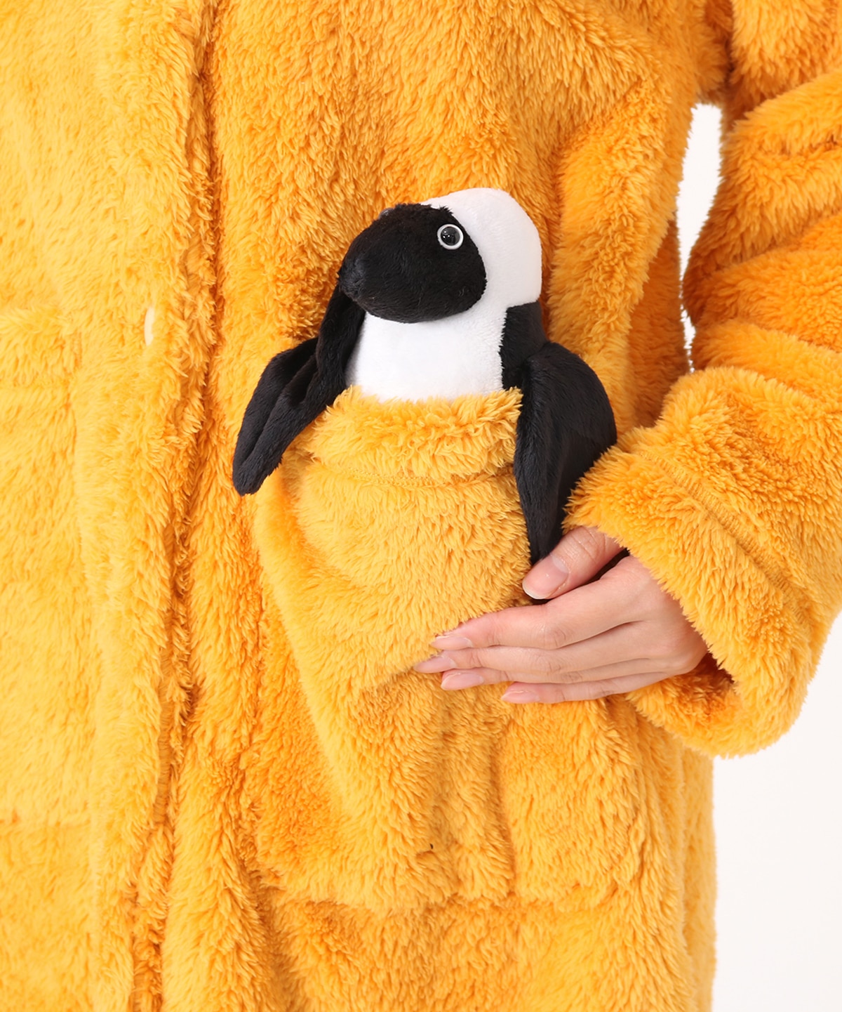 Elmo Fleece Long Coat/エルモフリースロングコート(フリースジャケット｜アウター)(Womens M Yellow/Gray):  ジャケット｜アウター|CHUMS(チャムス)|アウトドアファッション公式通販
