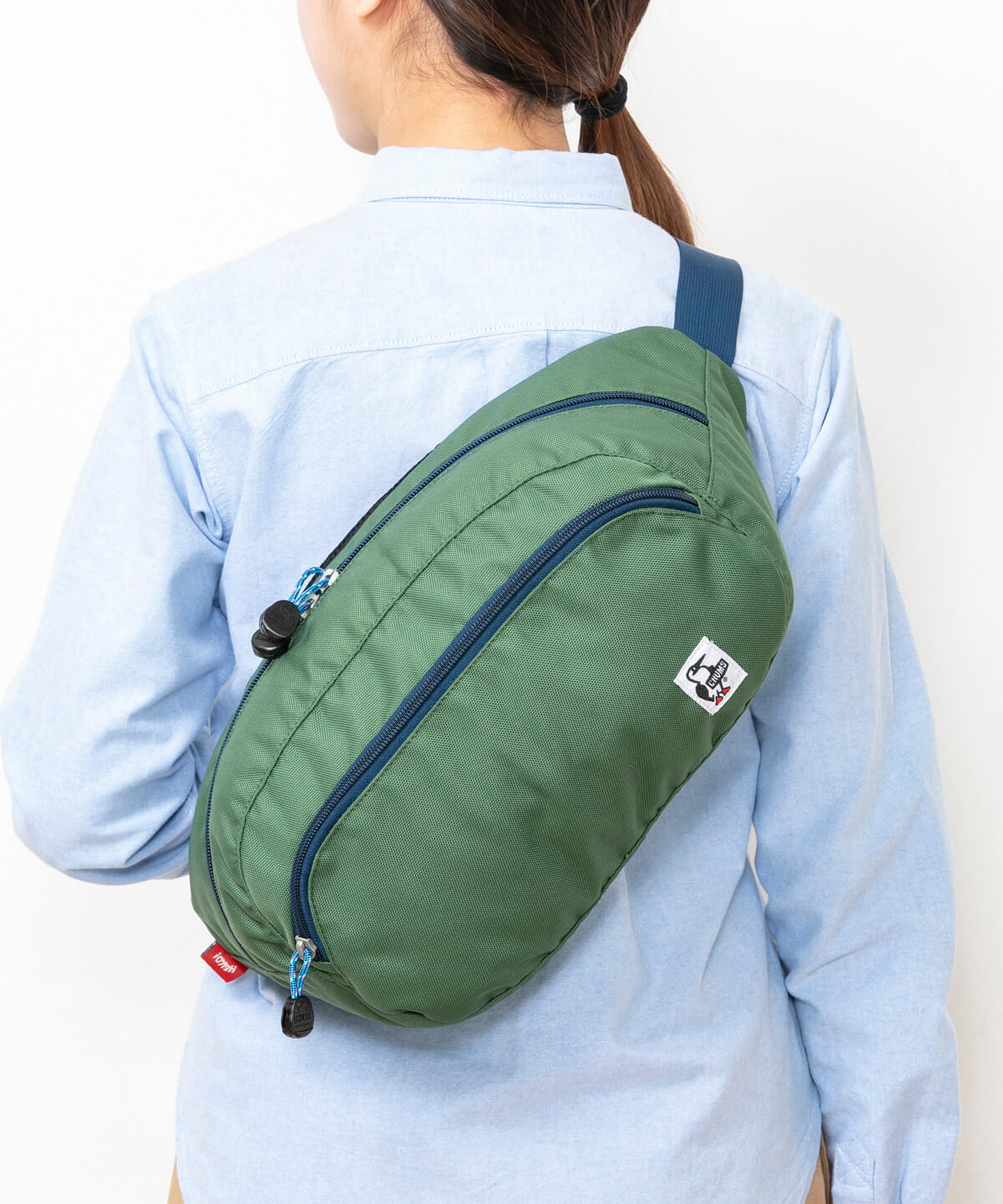 Eco Oval Waist Pack エコオーバルウエストパック ボディー ショルダーバッグ サイズなし Purple バッグ Chums チャムス アウトドアファッション公式通販