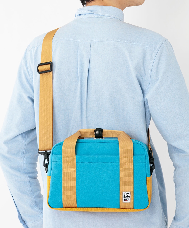 Camera Boston Sweat Nylon カメラボストンスウェットナイロン カメラバッグ サイズなし Logo Block バッグ Chums チャムス アウトドアファッション公式通販