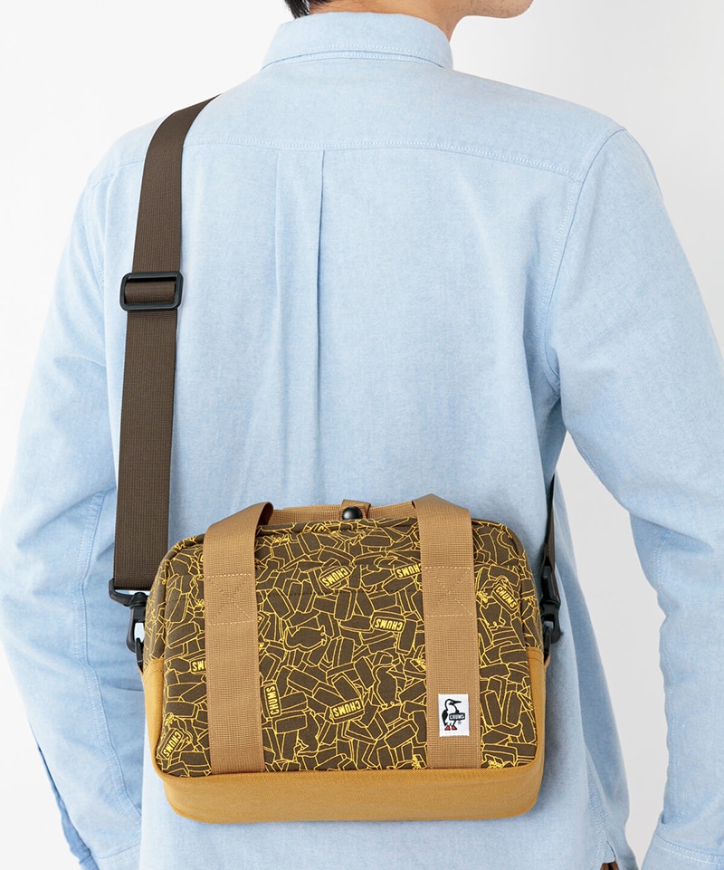 Camera Boston Sweat Nylon カメラボストンスウェットナイロン カメラバッグ サイズなし Logo Block バッグ Chums チャムス アウトドアファッション公式通販