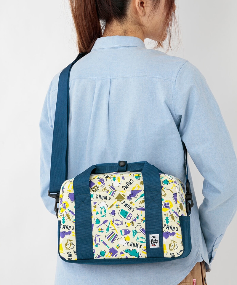 Camera Boston Sweat Nylon カメラボストンスウェットナイロン カメラバッグ サイズなし Logo Block バッグ Chums チャムス アウトドアファッション公式通販