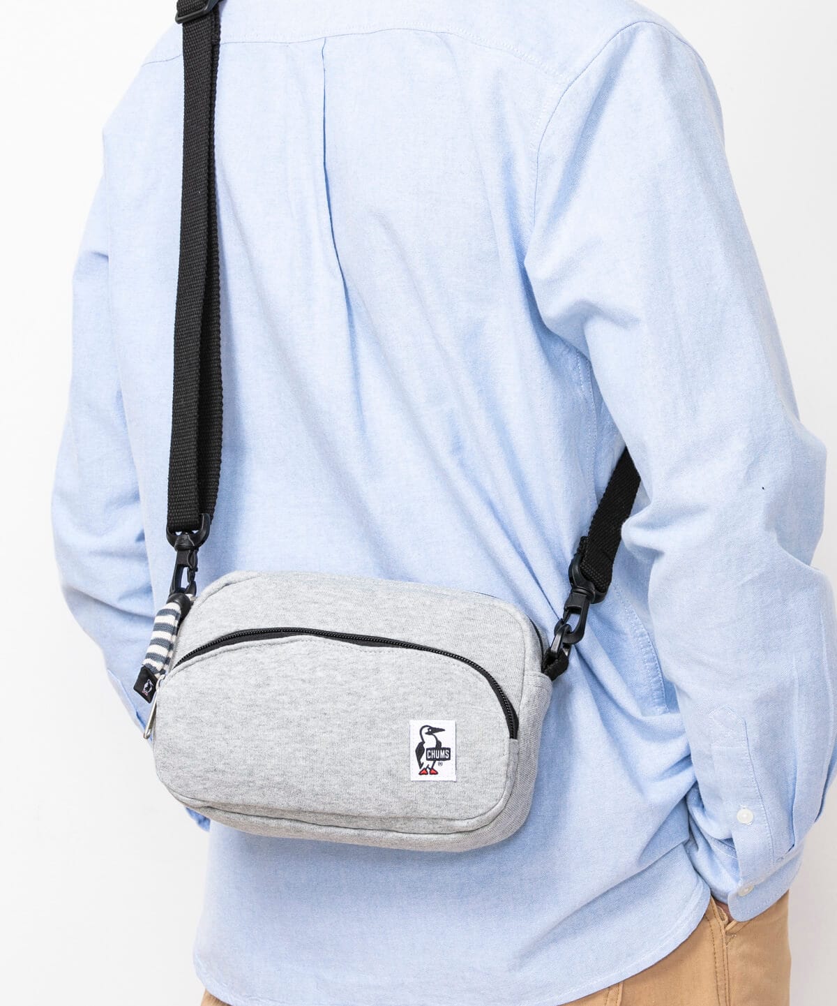 Shoulder Pouch Sweat ショルダーポーチスウェット ショルダーバッグ サイズなし Pastel Border バッグ Chums チャムス アウトドアファッション公式通販