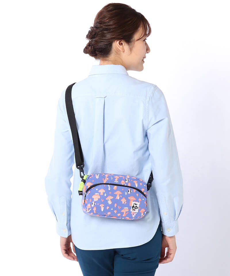 Shoulder Pouch Sweat ショルダーポーチスウェット ショルダーバッグ サイズなし Pastel Border バッグ Chums チャムス アウトドアファッション公式通販