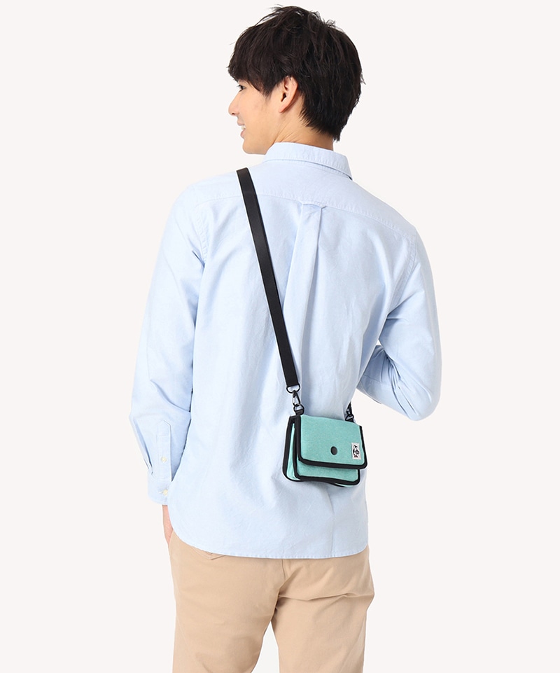 Mini Pouch Sweat/ミニポーチスウェット(ショルダーバッグ)(サイズなし H/Green): バッグ|CHUMS(チャムス )|アウトドアファッション公式通販