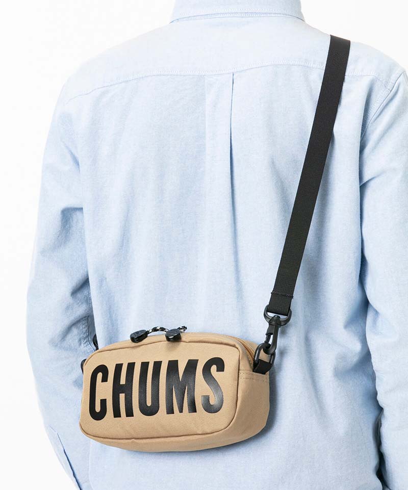 Eco Chums Logo Shoulder Pouch エコチャムスロゴショルダーポーチ ボディー ショルダーバッグ サイズなし Navy バッグ Chums チャムス アウトドアファッション公式通販