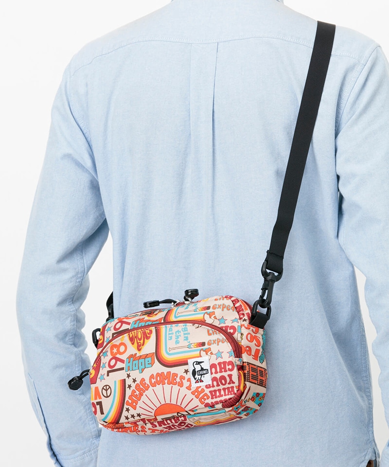 Recycle Shoulder Pouch リサイクルショルダーポーチ ショルダーバッグ サイズなし Power Of Love バッグ Chums チャムス アウトドアファッション公式通販