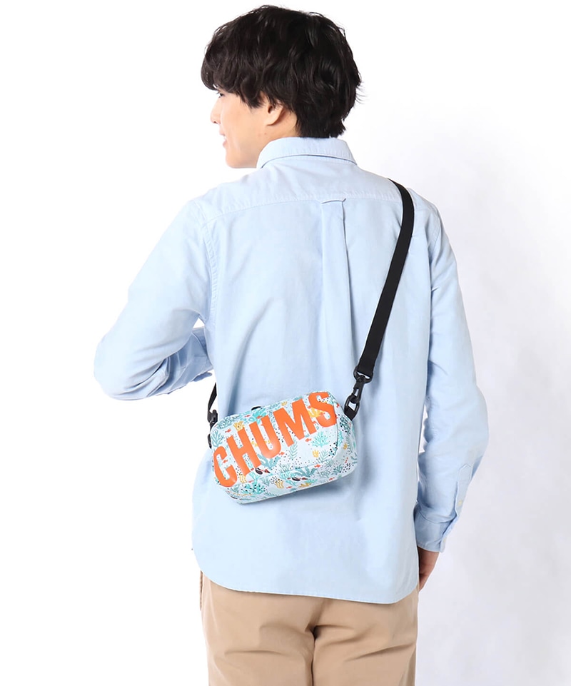 Recycle CHUMS Shoulder Pouch/リサイクルチャムスショルダーポーチ(ショルダーバッグ)(Free Purple): バッグ| CHUMS(チャムス)|アウトドアファッション公式通販